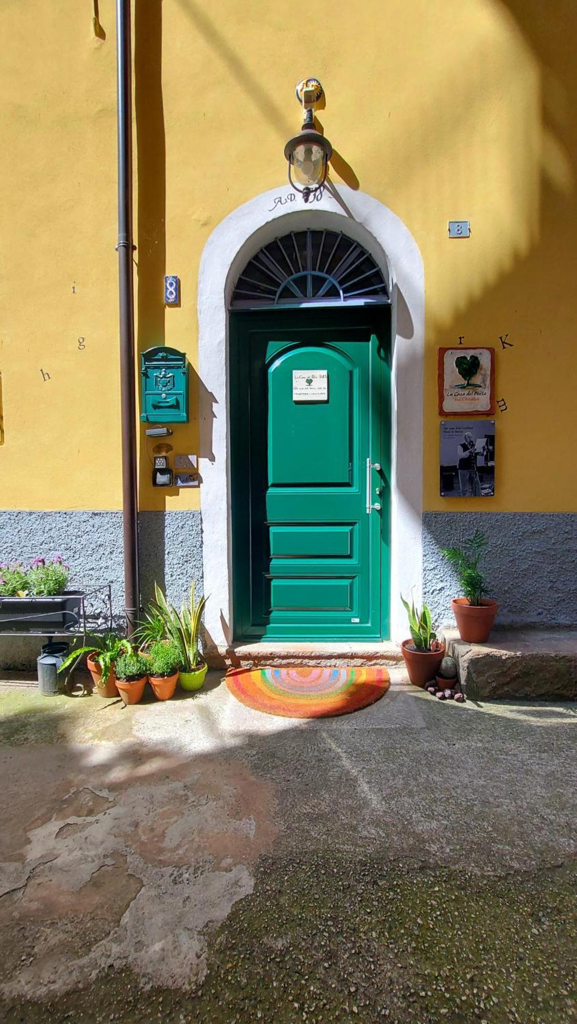 La Casa Del Poeta Panzió Dervio Kültér fotó